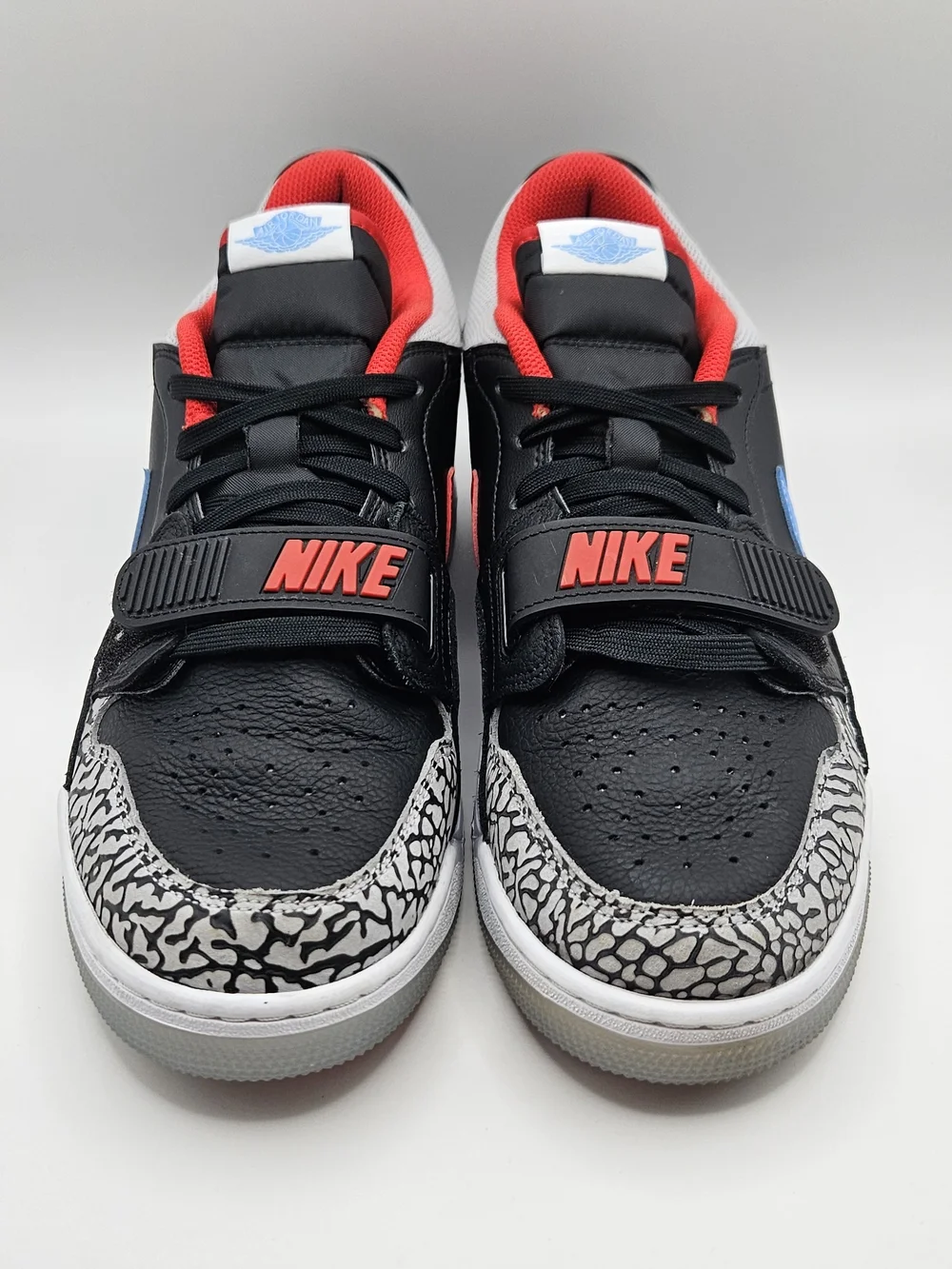 Jordan Legacy 312 Low Black Valor Blue Size 10